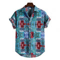 Camisa Social Floral Masculina Havaiana Verão moda praia